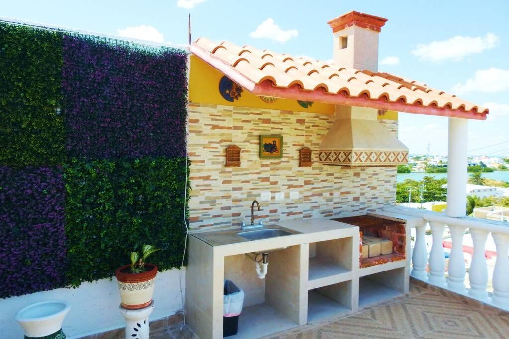 Casa El Quinto Elemento, Departamento Tierra! Ilha das Mulheres Exterior foto